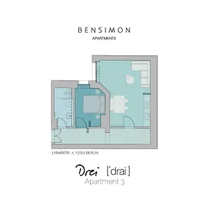 Hotel apartamentowy Bensimon Mitte/wedding, Berlin